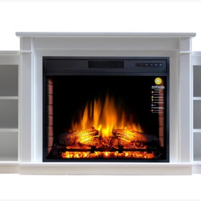 КАМІНОМПЛЕКТ ARTIFLAME VOGUE TV STAND AF28 БІЛИЙ Б'ЯНКО