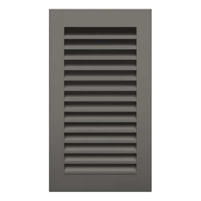 Вентиляційна решітка для каміна SAVEN Hide Vertical 30x17 графітова