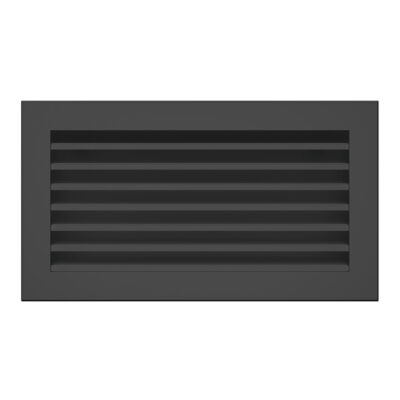 Вентиляційна решітка для каміна SAVEN Hide 17x30 чорна