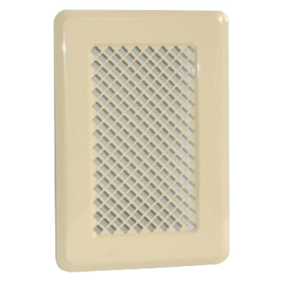 Вентиляційна решітка для каміна Darco K1, 135х195 мм, кремова