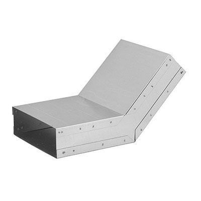 Коліно стеля-стіна 45° Darco KSS 150х50 мм оцинковане