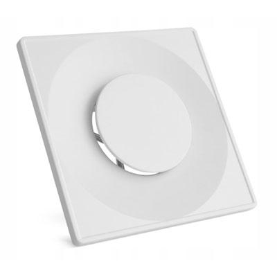 Анемостат Darco ASKV круглий з квадратною основою, Ø 100 (білий)