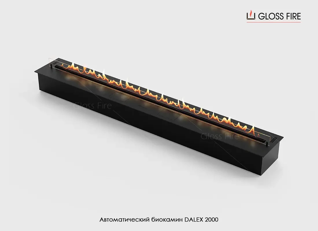 Автоматичний біокамін Dalex 2000 GlossFire - Зображення 3