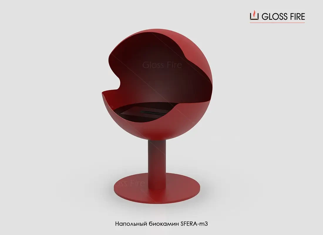Підлоговий біокамін Sfera-m3 GlossFire - Зображення 3