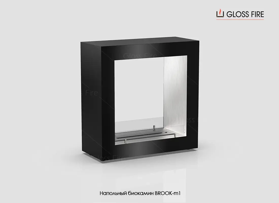 Підлоговий біокамін Brook-m1-300 GlossFire - Зображення 3