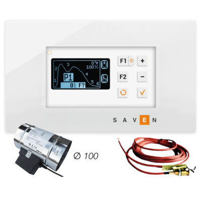 Автоматичний оптимізатор горіння SAVEN AutoBurn WT-100 з датчиком відкриття дверцят
